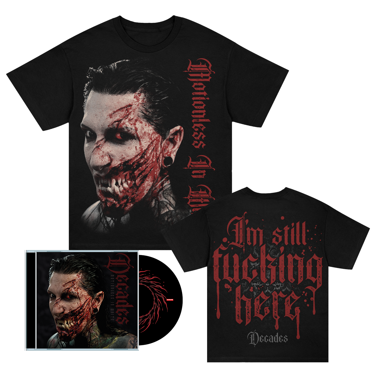 Decades CD & T-Shirt Fan Pack (Chris)