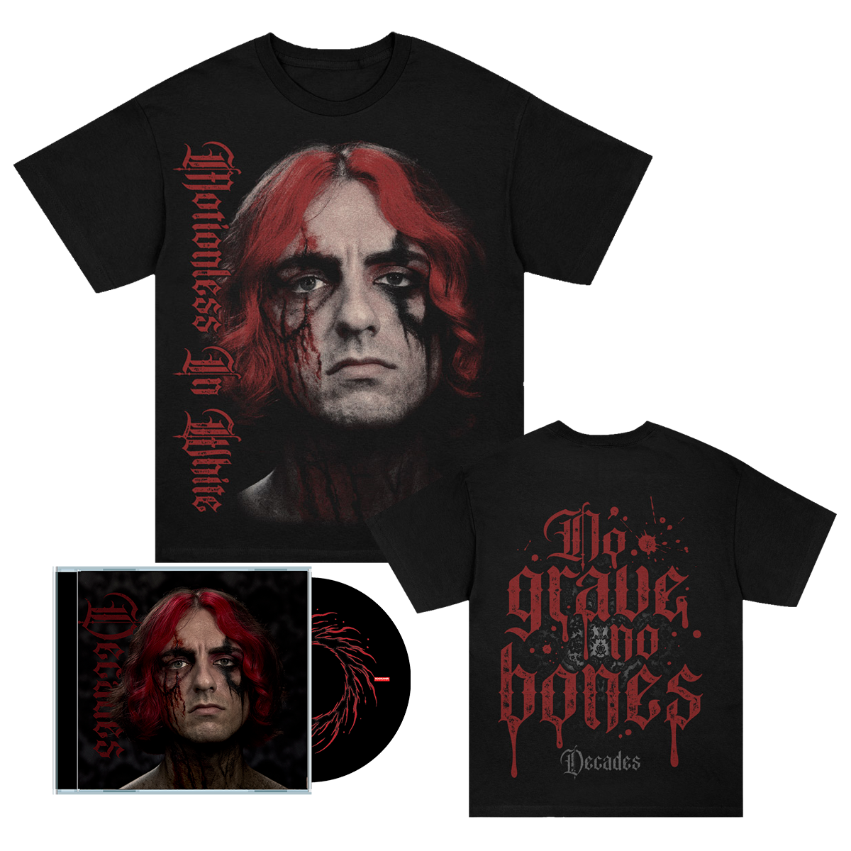 Decades CD & T-Shirt Fan Pack (Vinny)