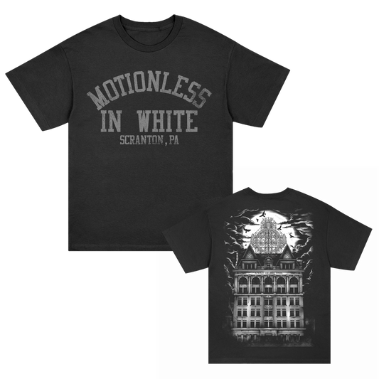 Motionless In White (Afraid Of The Dark Poster) T-Shirt