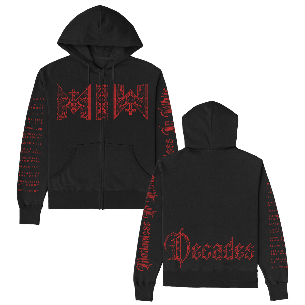 Motionless In White (Decades) Zip-Hood