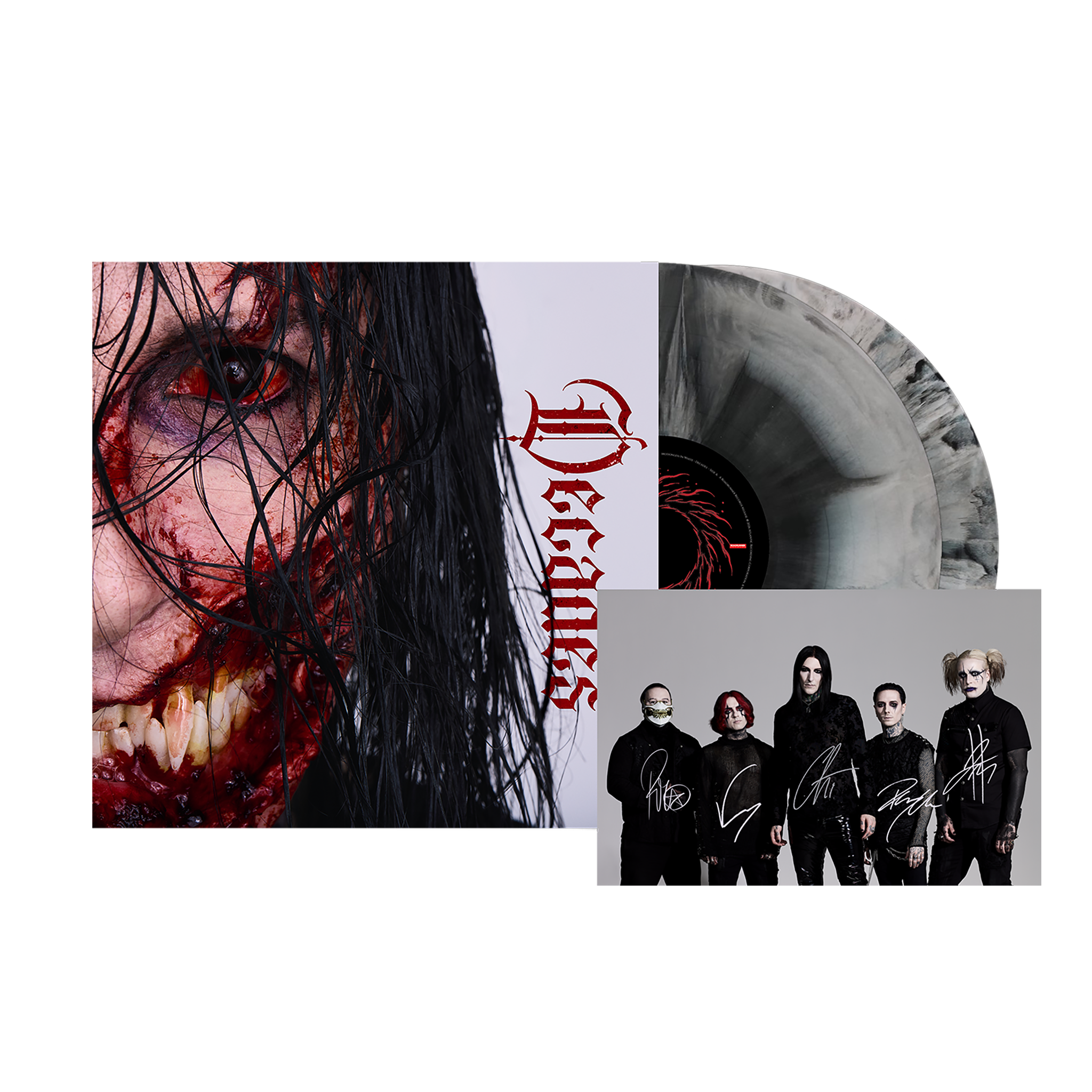 ITEM NAME: Motionless In White (Decades - Light Chris Cover) 2xBlack ...