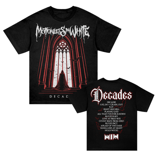Motionless In White (Tracklist Tour Dates) T-Shirt
