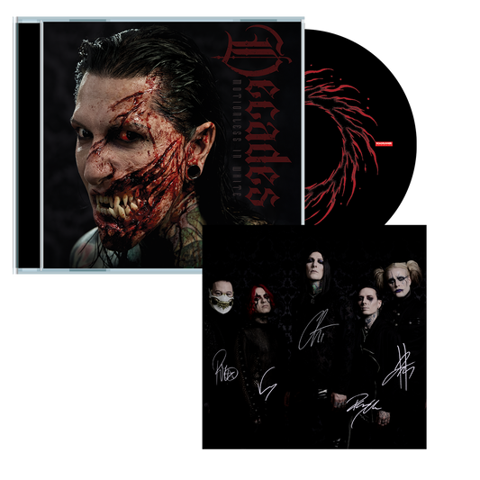 Motionless In White (Decades) CD w/Signed Poster