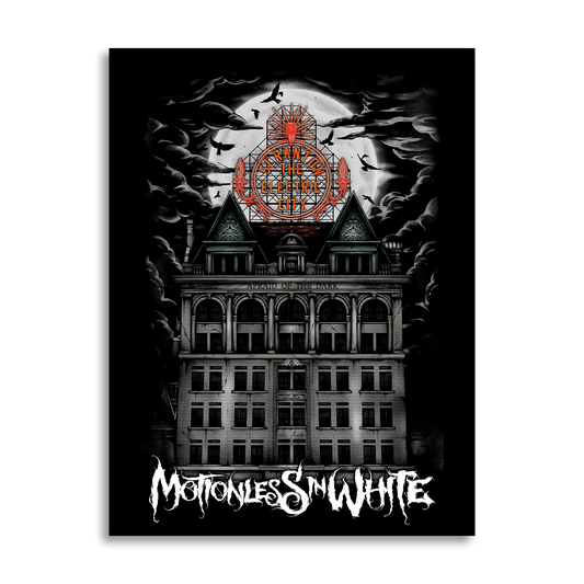 Motionless In White (Afraid Of The Dark) Poster